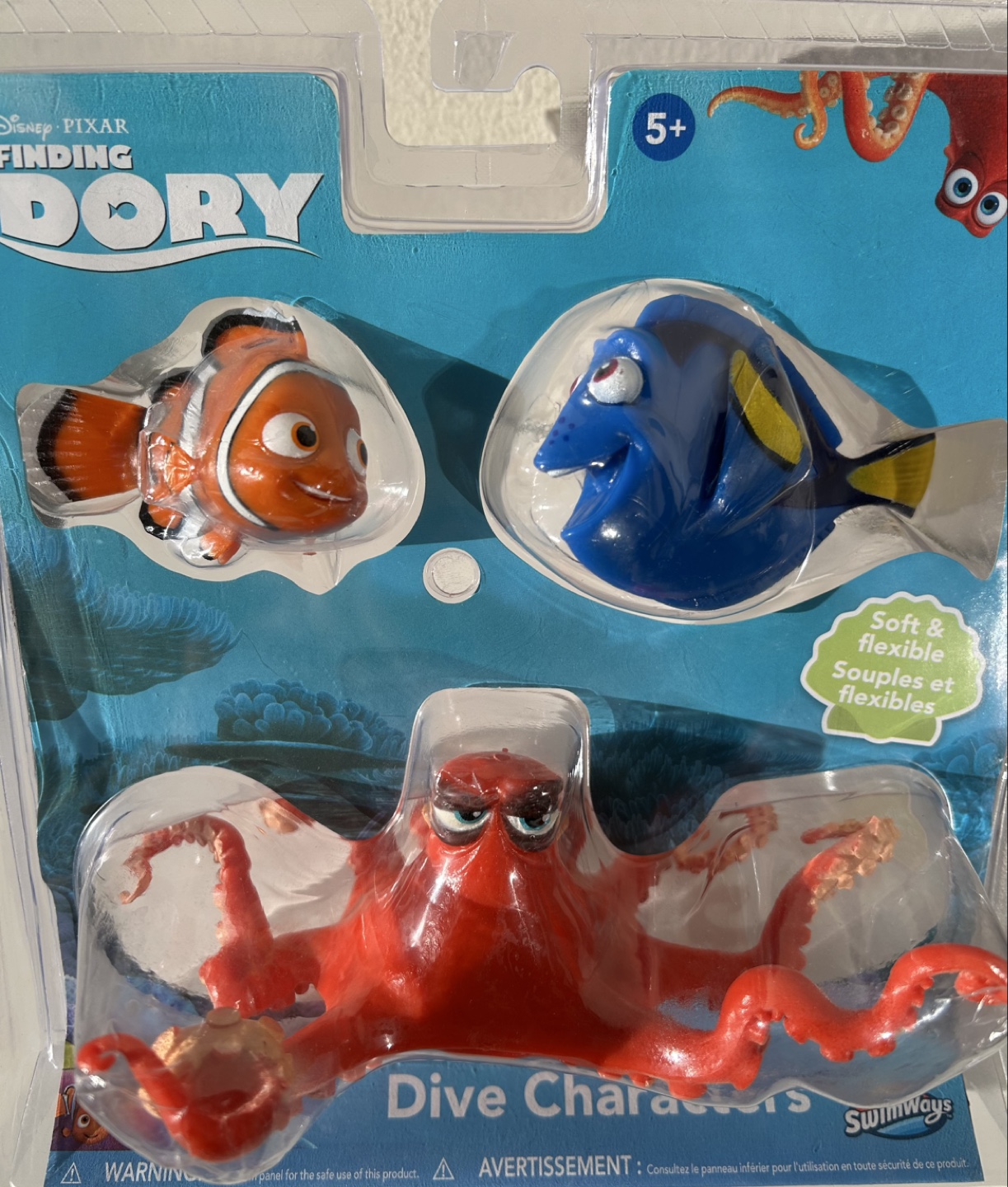 Finding Dory Dive Characters Playset (PACK NEVER OPENED)