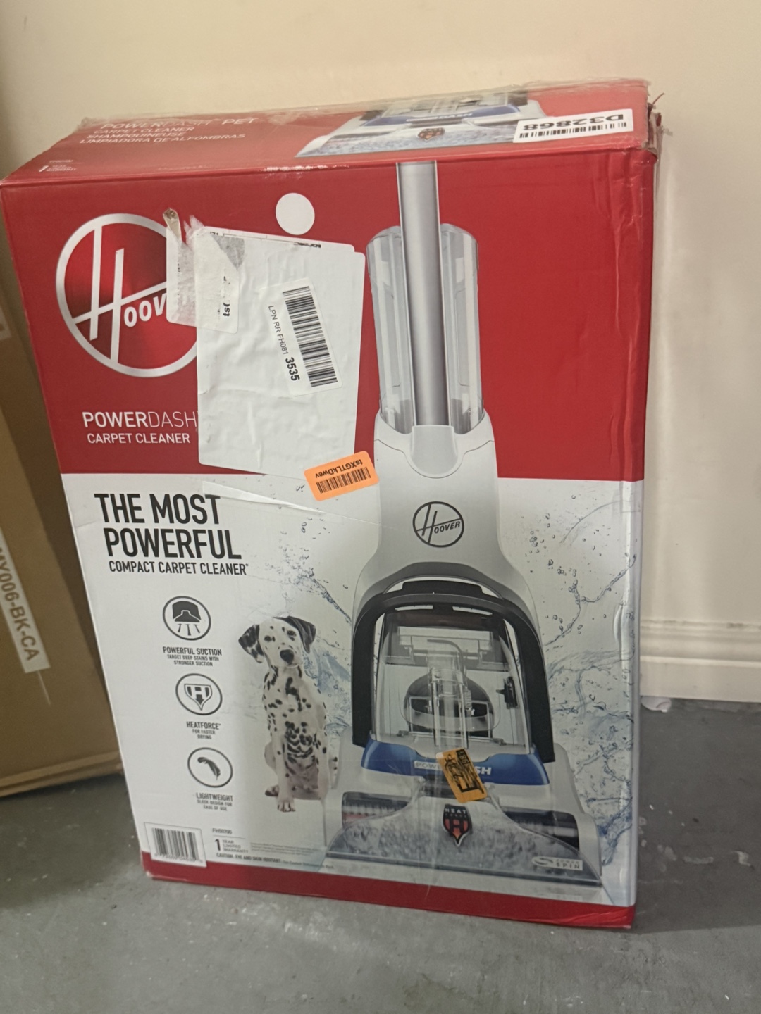 Hoover PowerDash Compact Carpet Cleaner