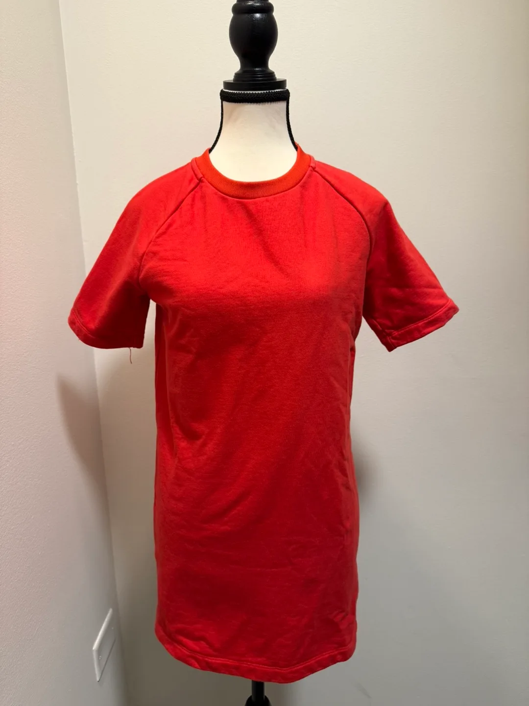 Talula XXS Red Short Sleeve T-Shirt Dress thumbnail