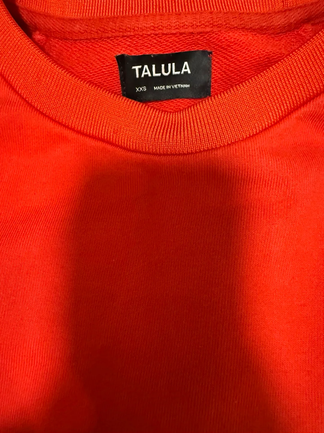Talula XXS Red Short Sleeve T-Shirt Dress image indicator(3)