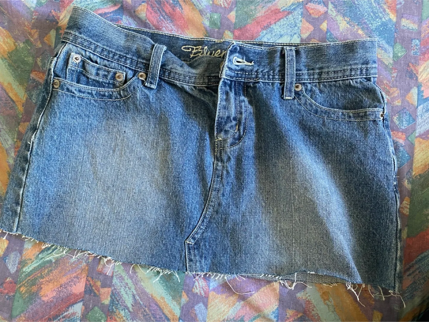 Vintage Bluenotes Mini Skirt thumbnail