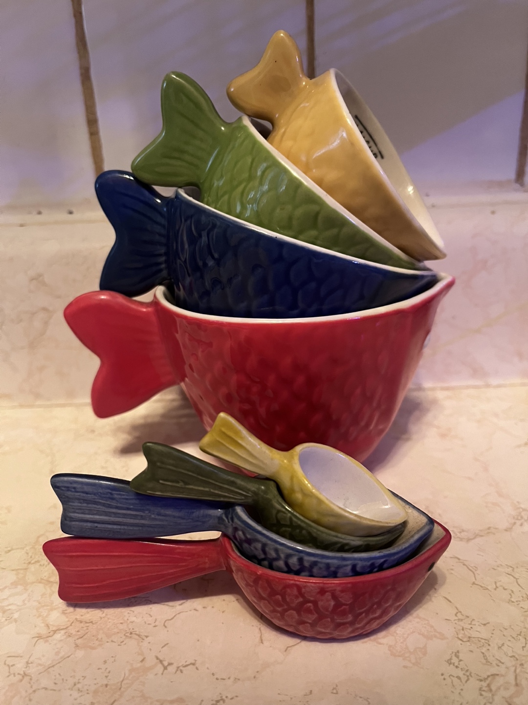 Fish Measuring Cups and Spoon Set - photo 3