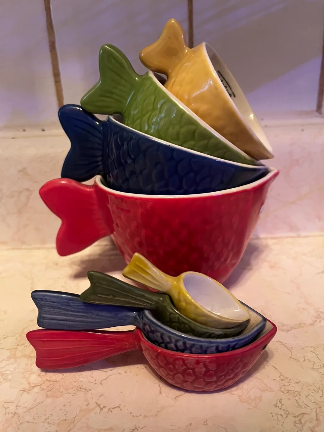 Fish Measuring Cups and Spoon Set image indicator(3)