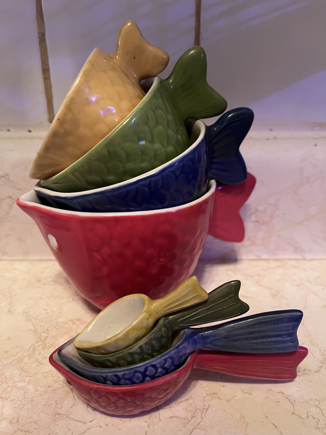 Fish Measuring Cups and Spoon Set - photo 2