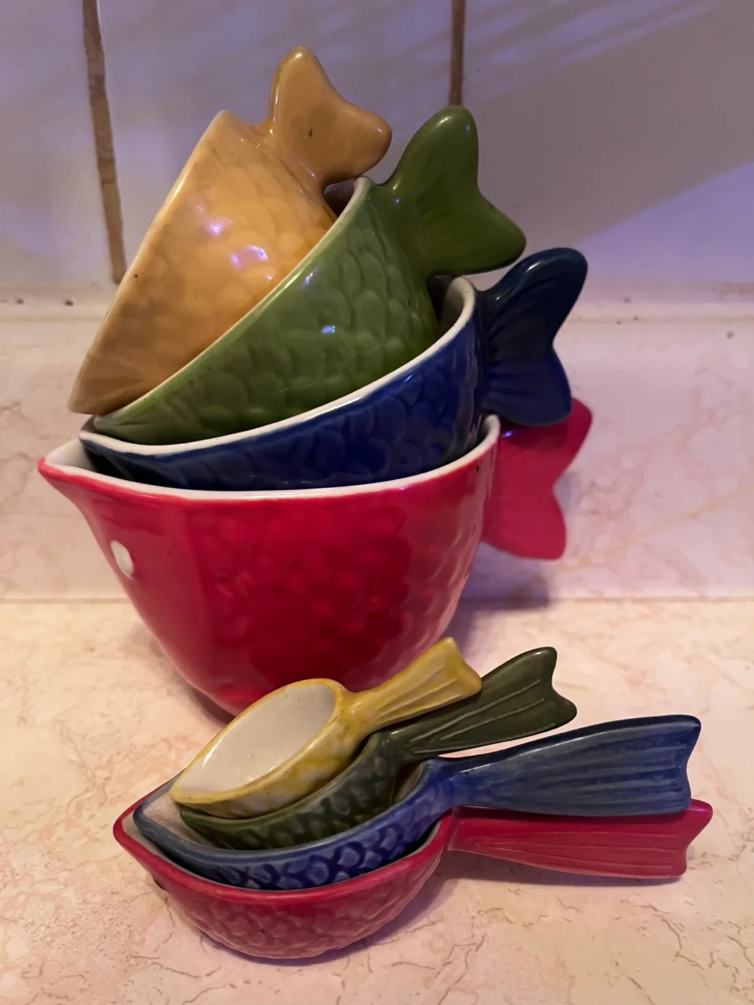 Fish Measuring Cups and Spoon Set image indicator(2)