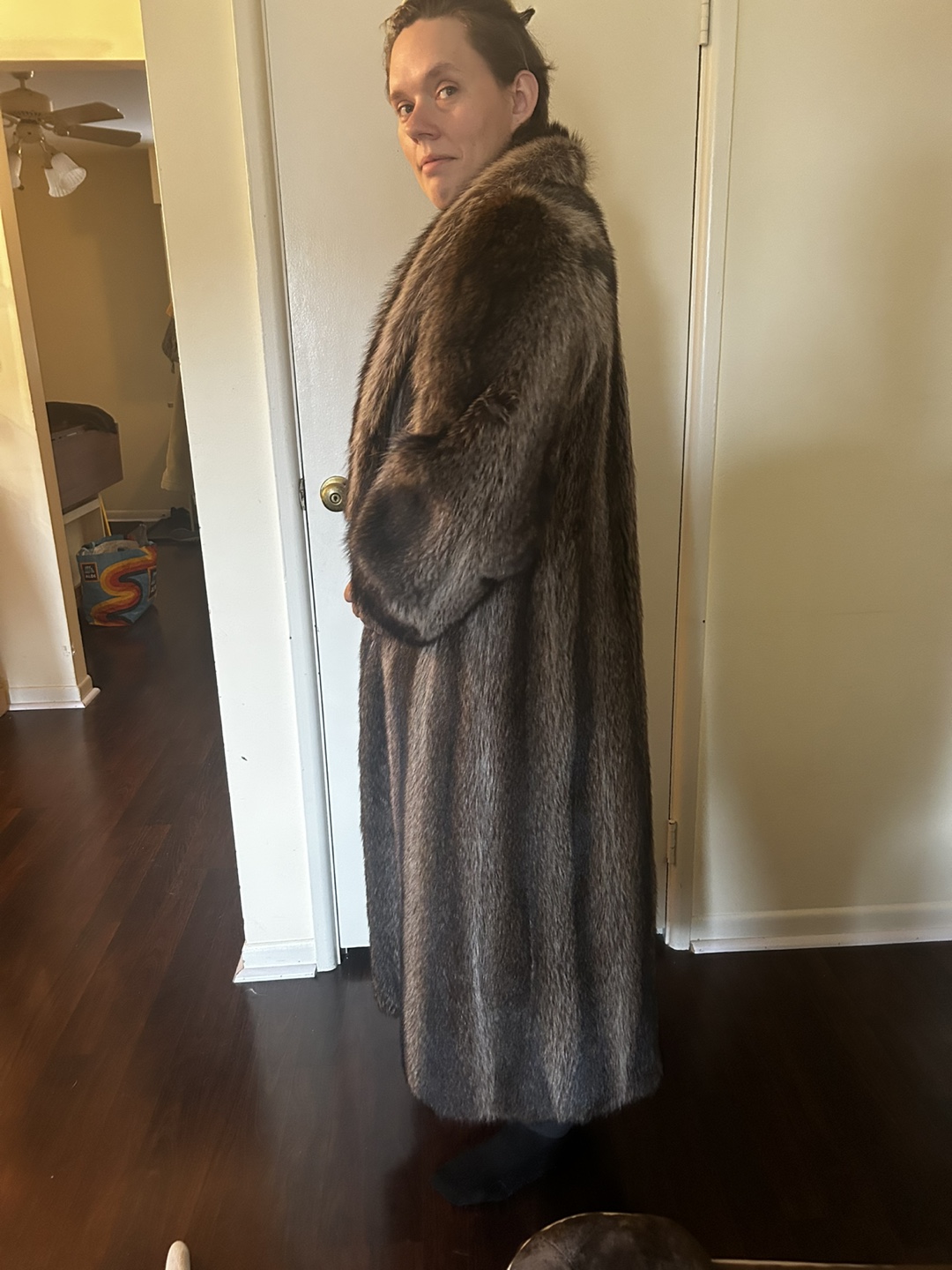 Vintage Tibor Furs Long Fur Coat