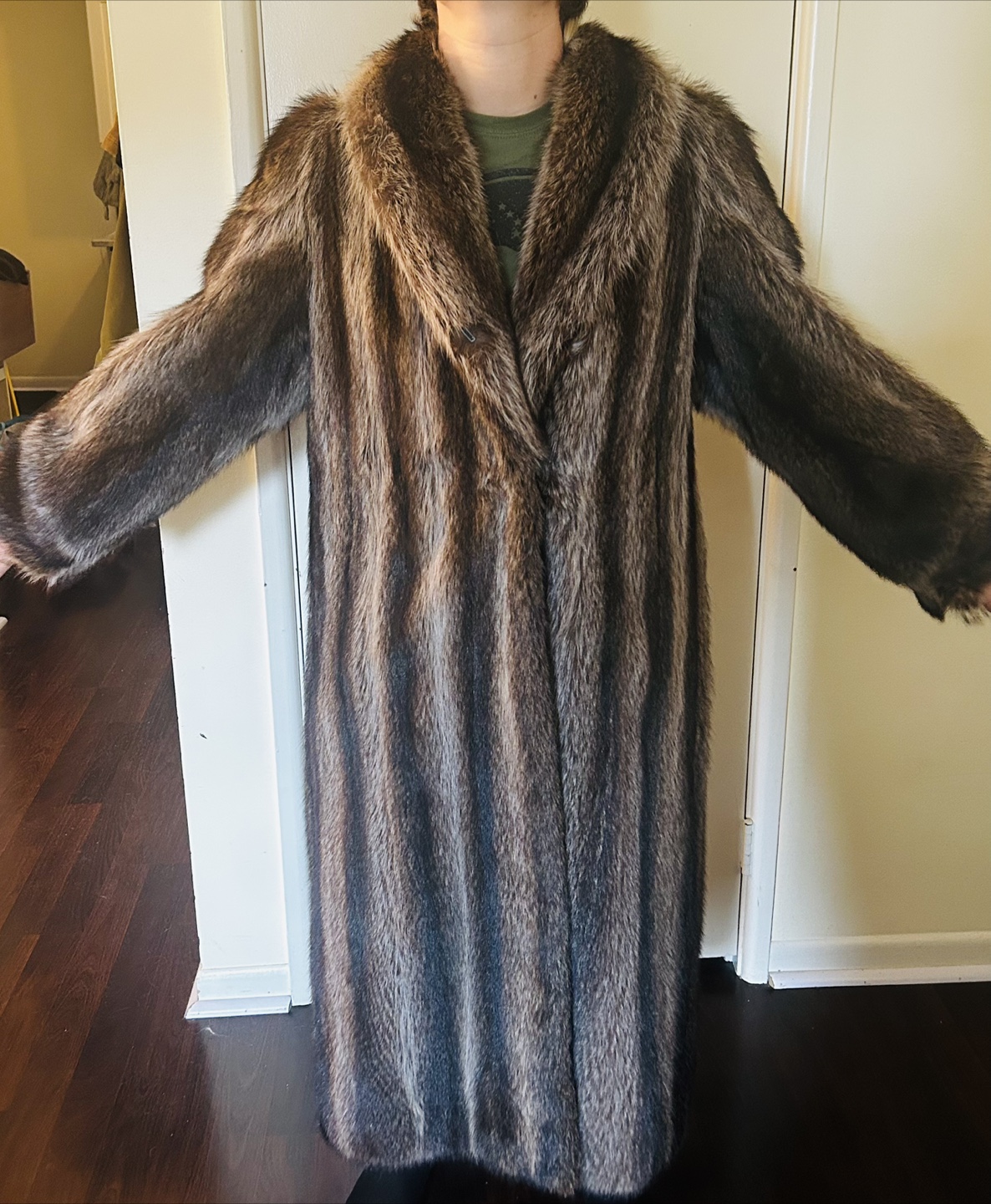 Vintage Tibor Furs Long Fur Coat - photo 3