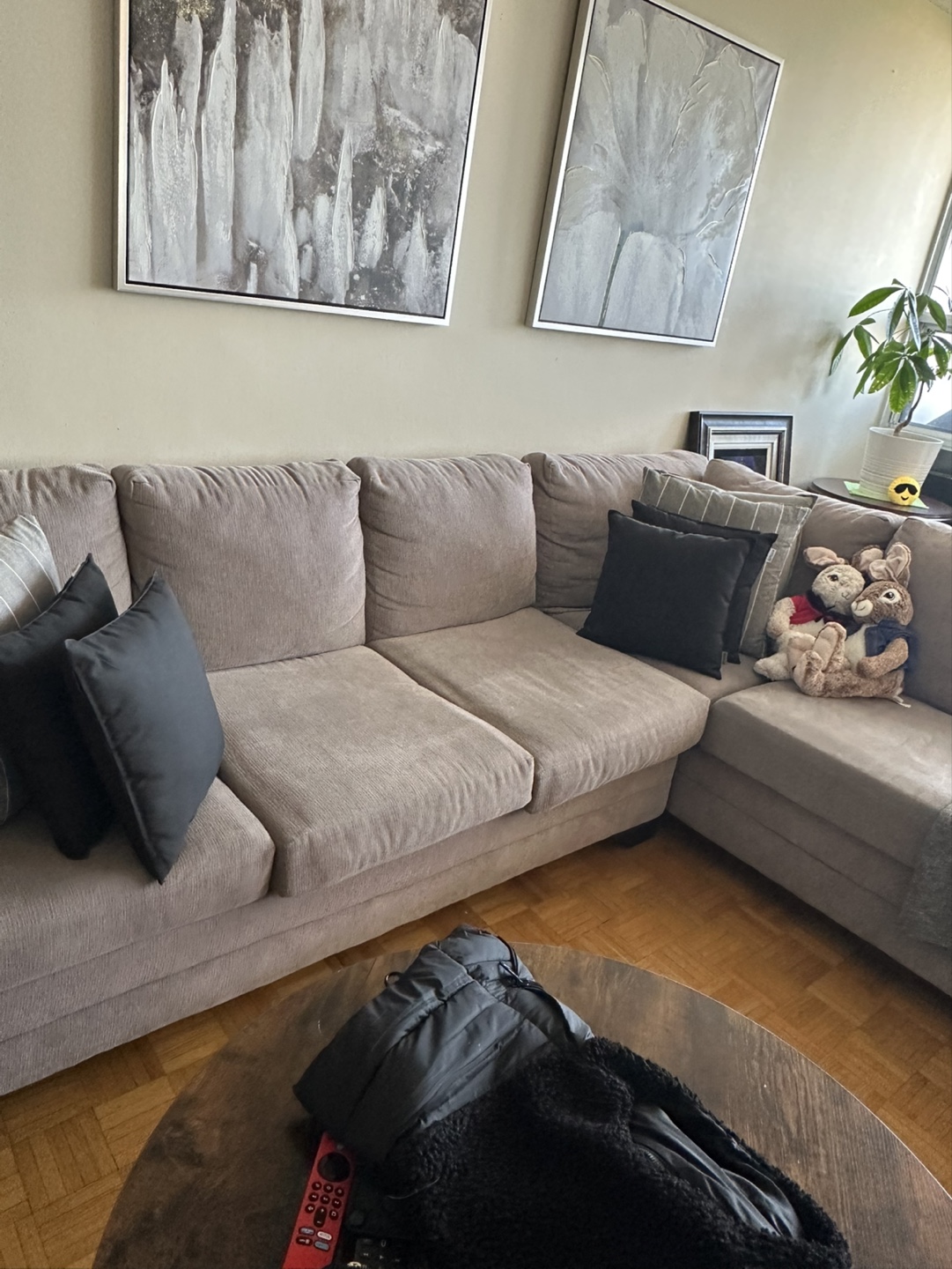Grey Sectional Sofa - photo 2