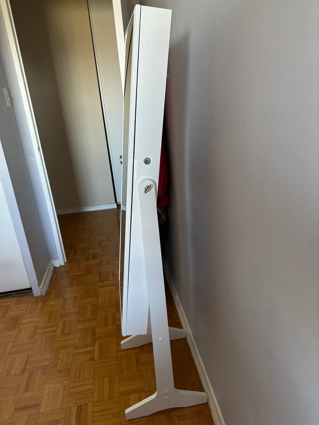 Full Length Armoire Mirror with Jewelry Organiser image indicator(4)