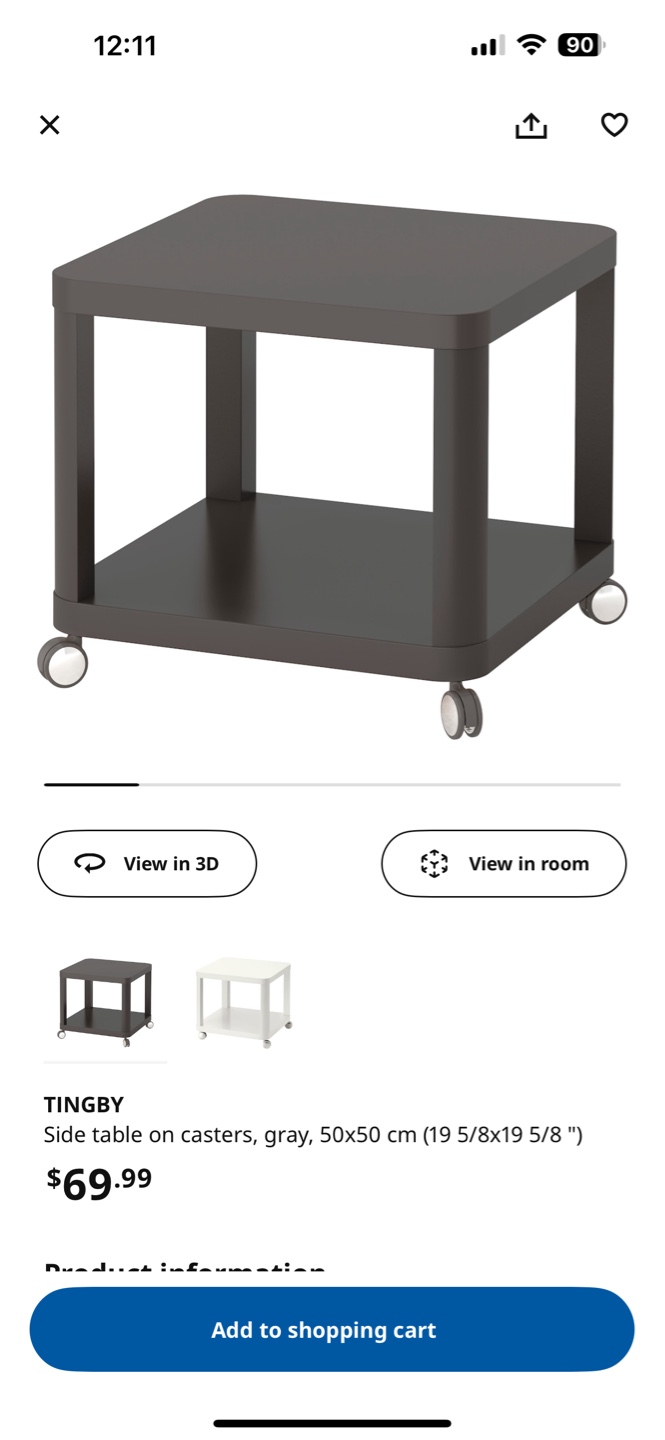 IKEA side table