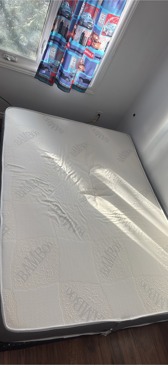 Double Bamboo Mattress and Box Spring Set - photo 3