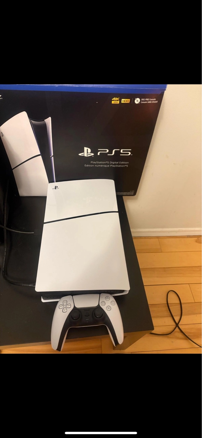 PlayStation 5 Digital Edition Console - White