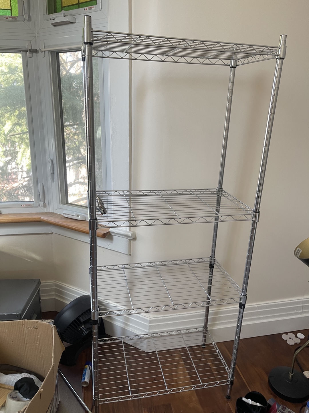 Metal Shelving Unit - 4 Tier