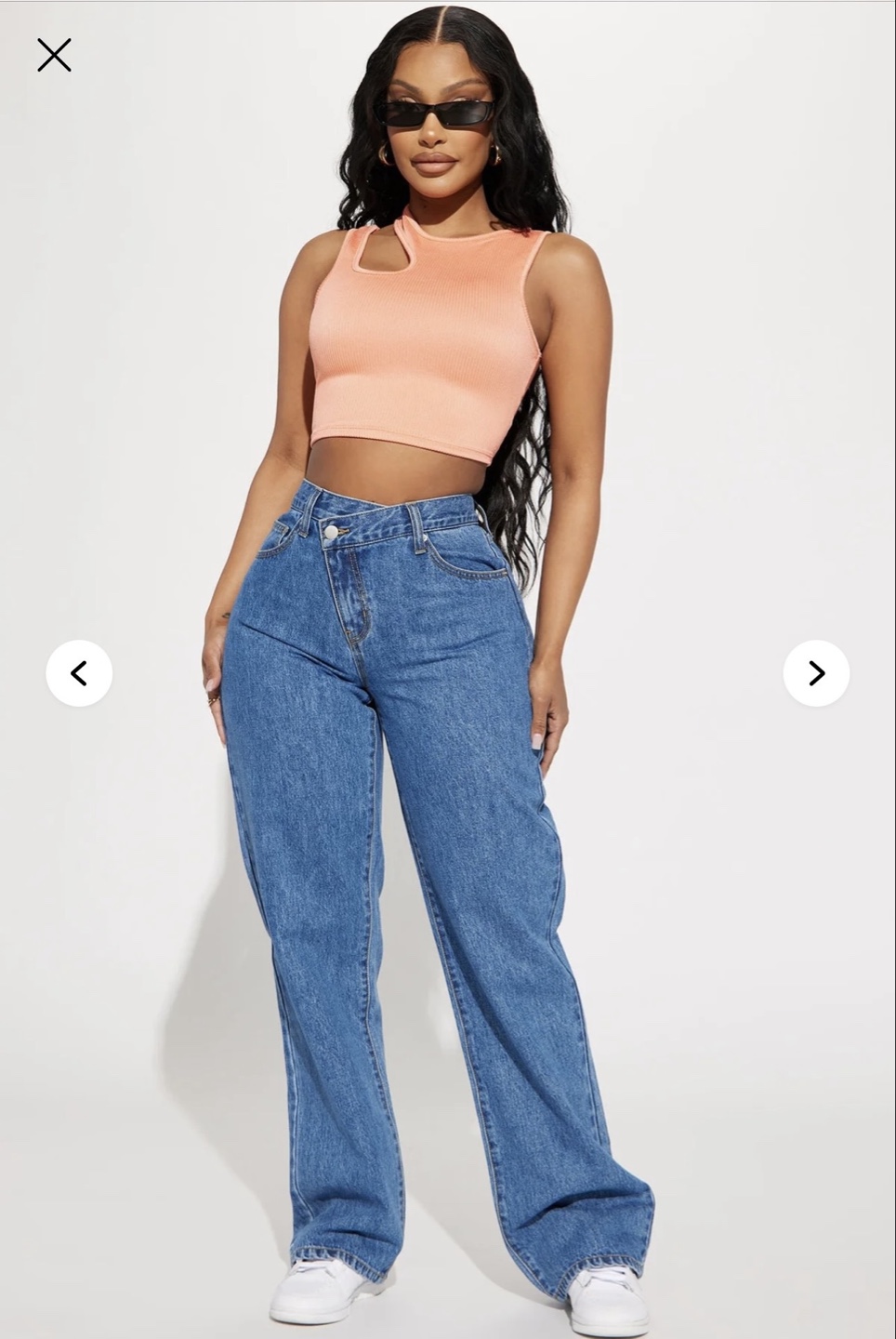Nova Crossover Straight Leg Jean - Dark Wash - photo 2