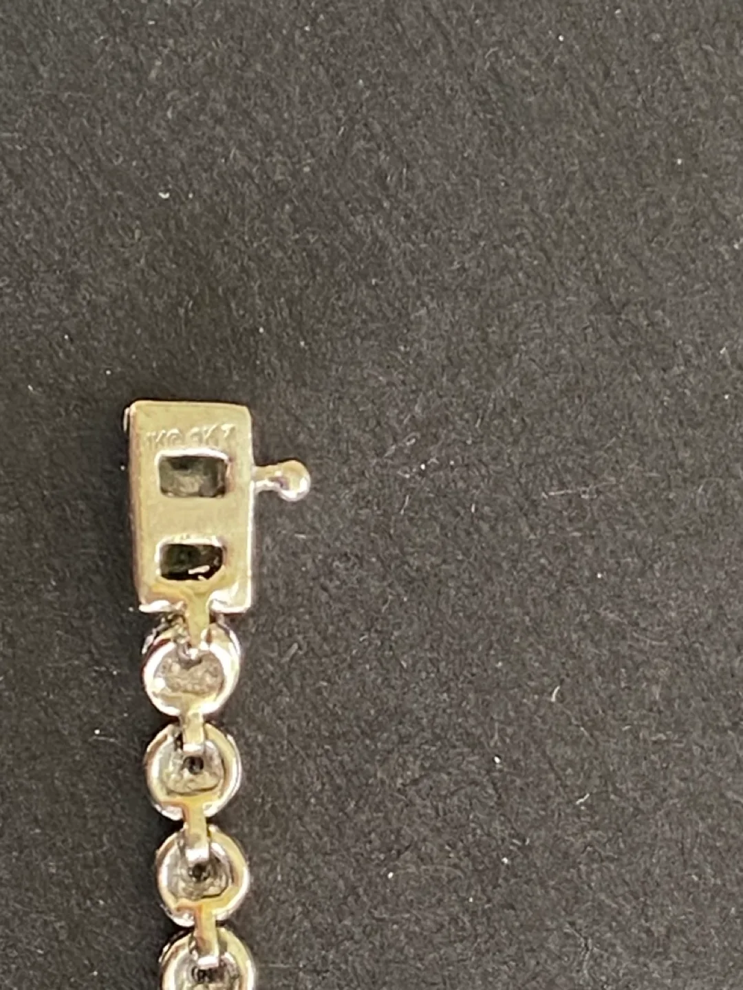 Vintage Genuine Natural 50pcs Diamond Tennis Bracelet image indicator(4)