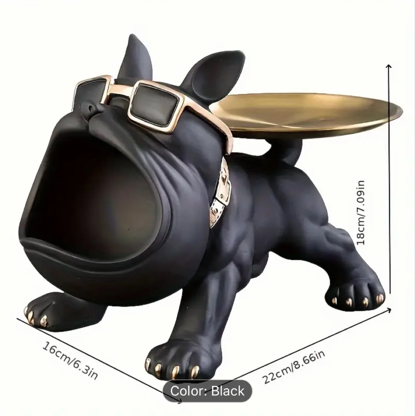 French Bulldog Figurine Organizer thumbnail