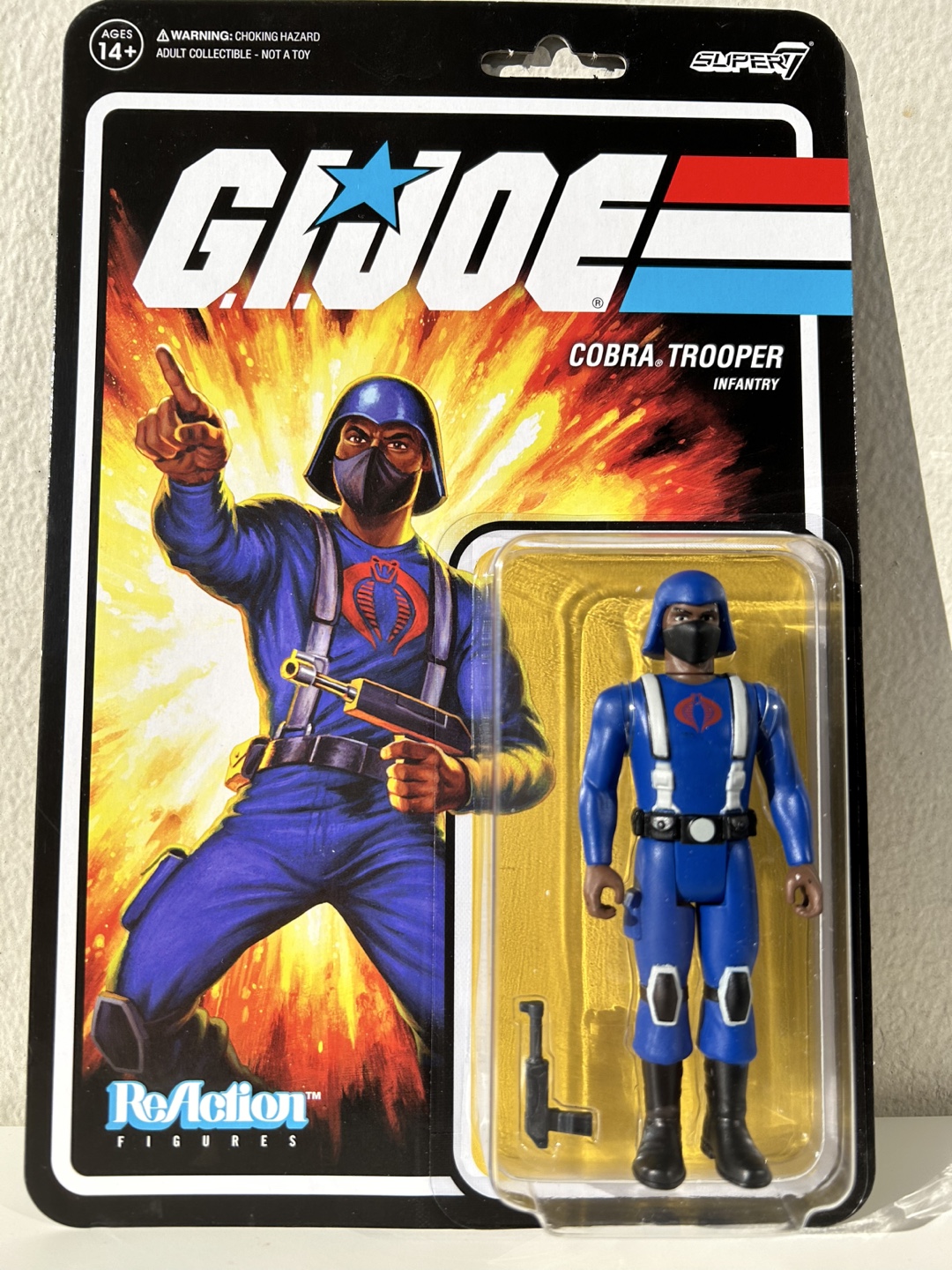G.I. Joe Cobra Trooper Infantry Action Figure (NEVER OPENED) - photo 3