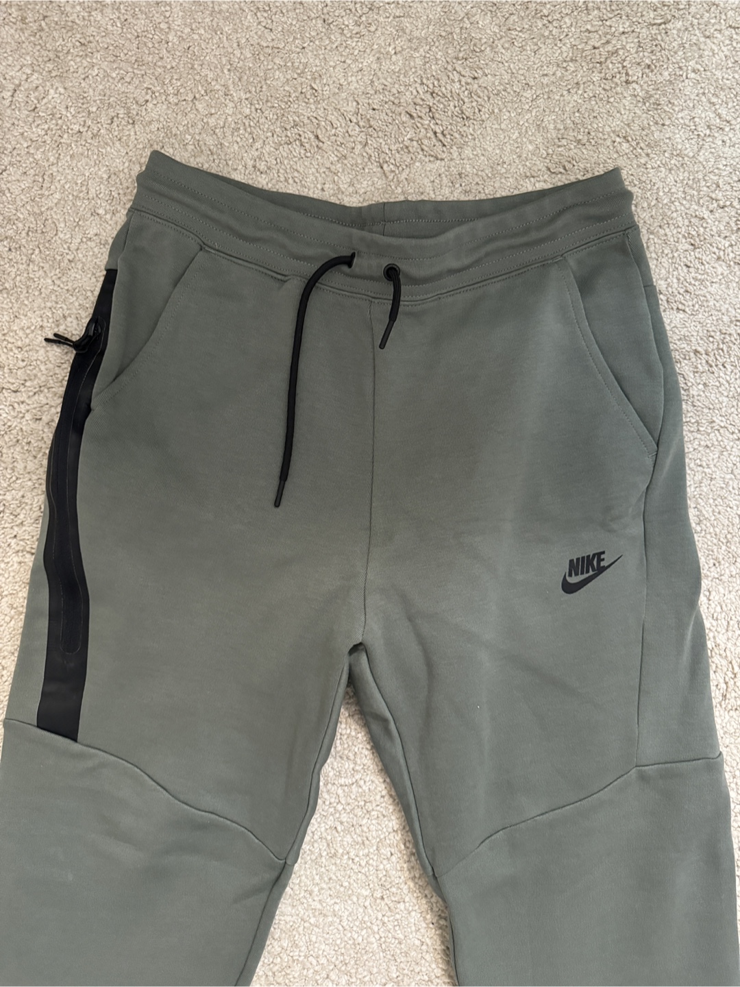 Olive Green Nike tech pants