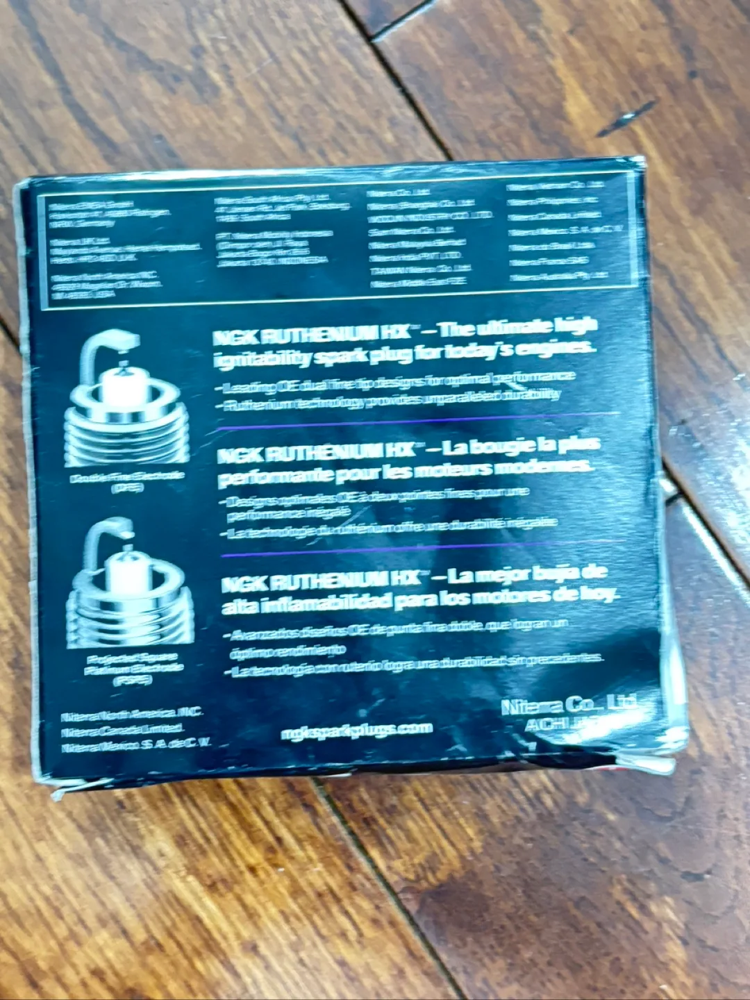 NGK Ruthenium HX Spark Plugs - 4 pieces - LKR7BHX - 4 Pack image indicator(2)