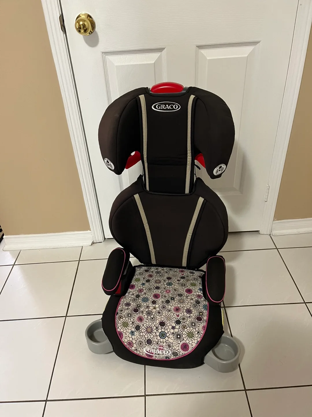 Booster seat with Backrest image indicator(2)