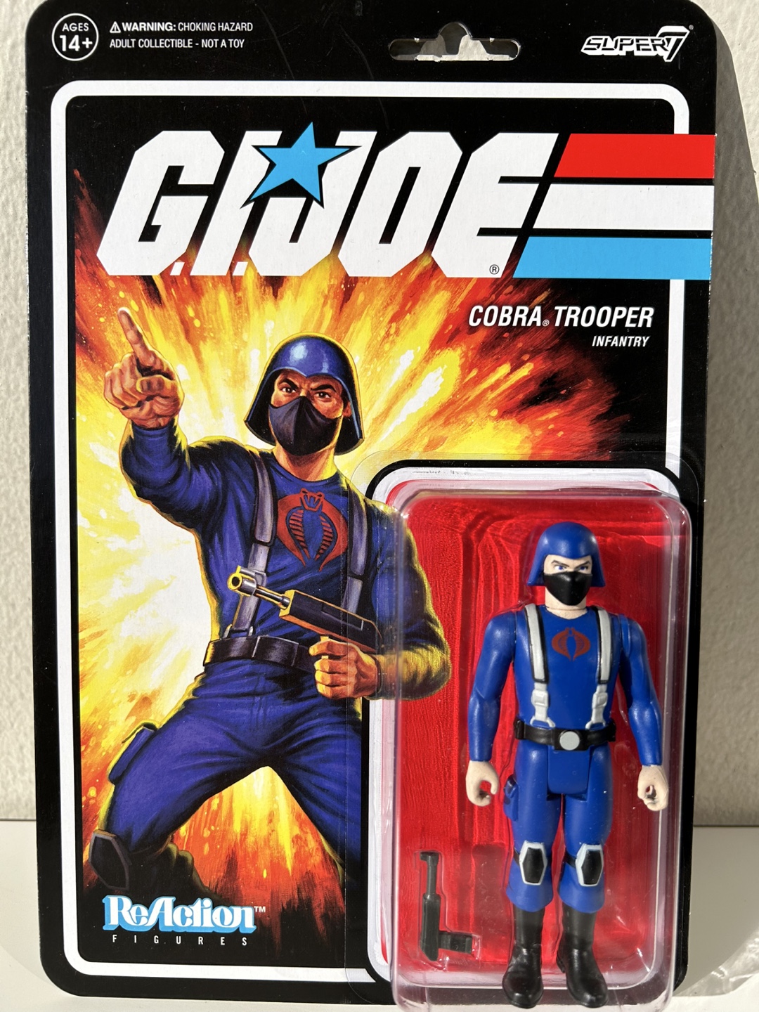 GI Joe Cobra Trooper Infantry Action Figure (NEVER OPENED) - photo 4