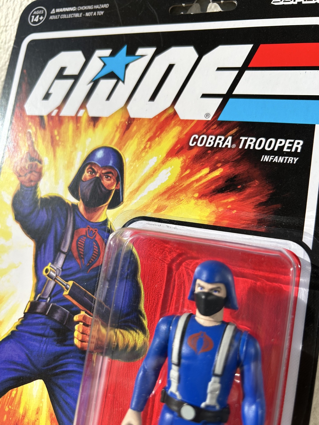 GI Joe Cobra Trooper Infantry Action Figure (NEVER OPENED) - photo 2