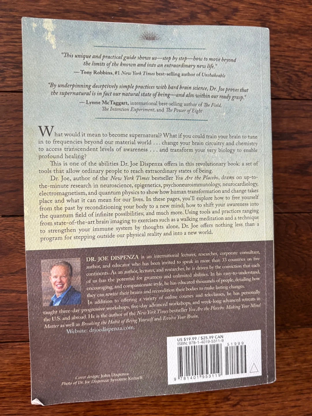 Becoming Supernatural by Dr. Joe Dispenza - Hardcover Book image indicator(2)