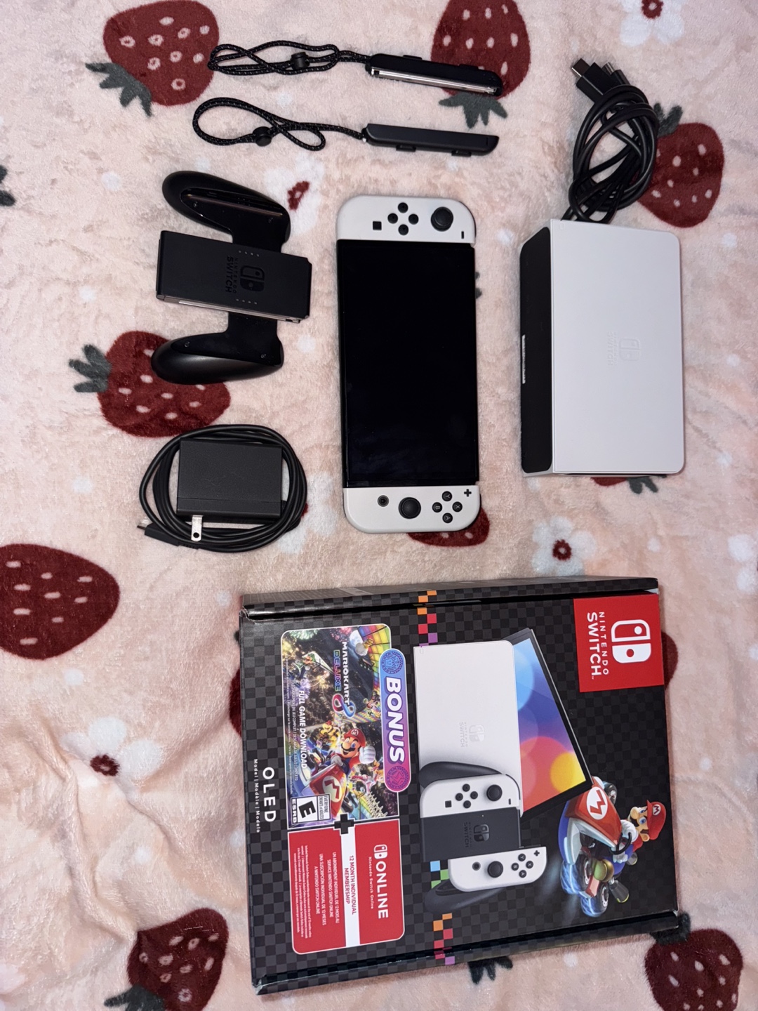 Nintendo Switch OLED Model - White - Excellent Condition