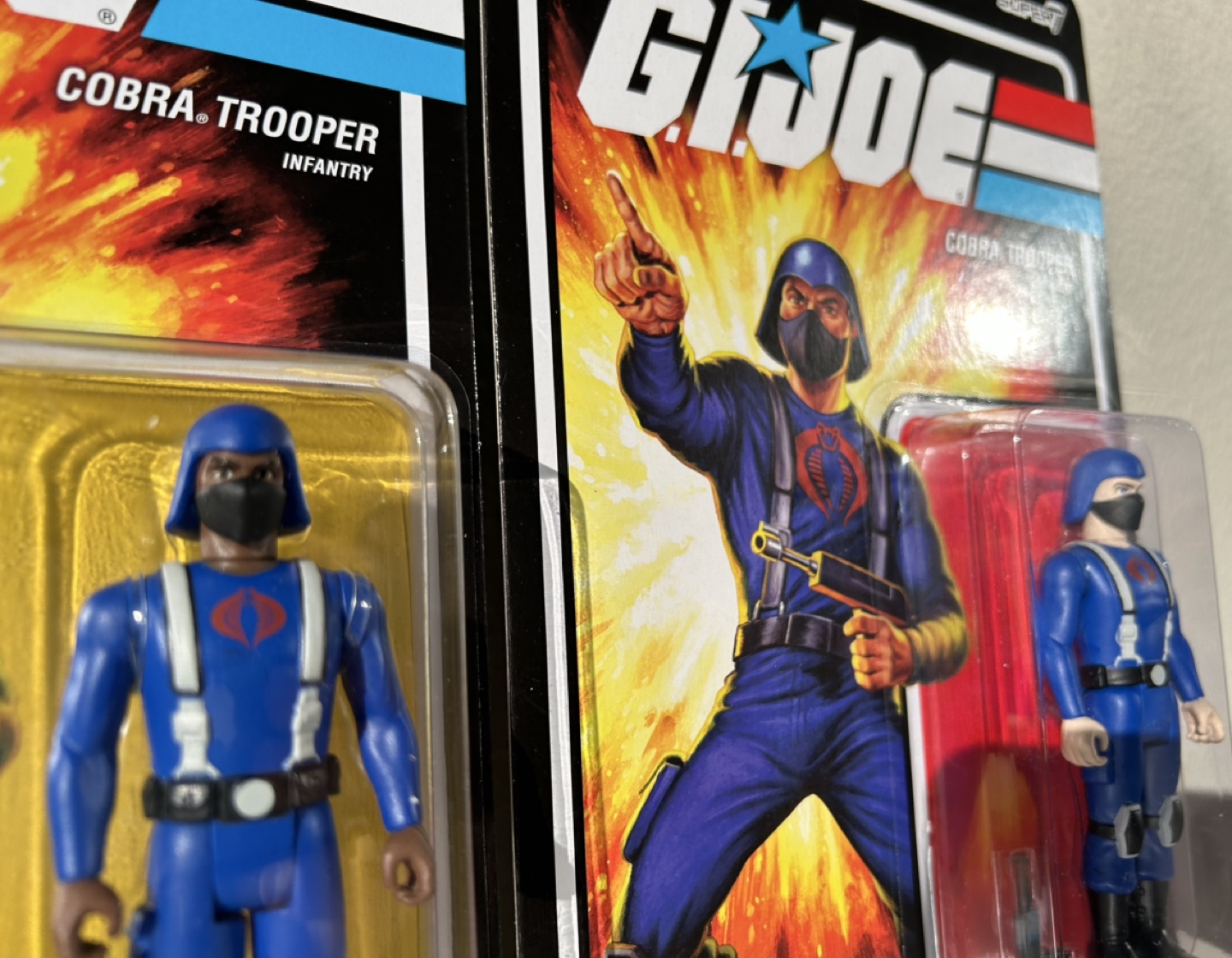 2x GI Joe Cobra Trooper Infantry Action Figures (NEVER OPENED) - photo 4