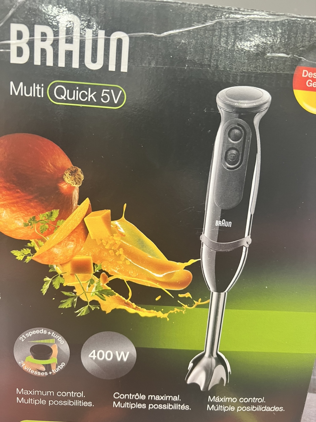 Braun MultiQuick 5V Hand Blender - 400W