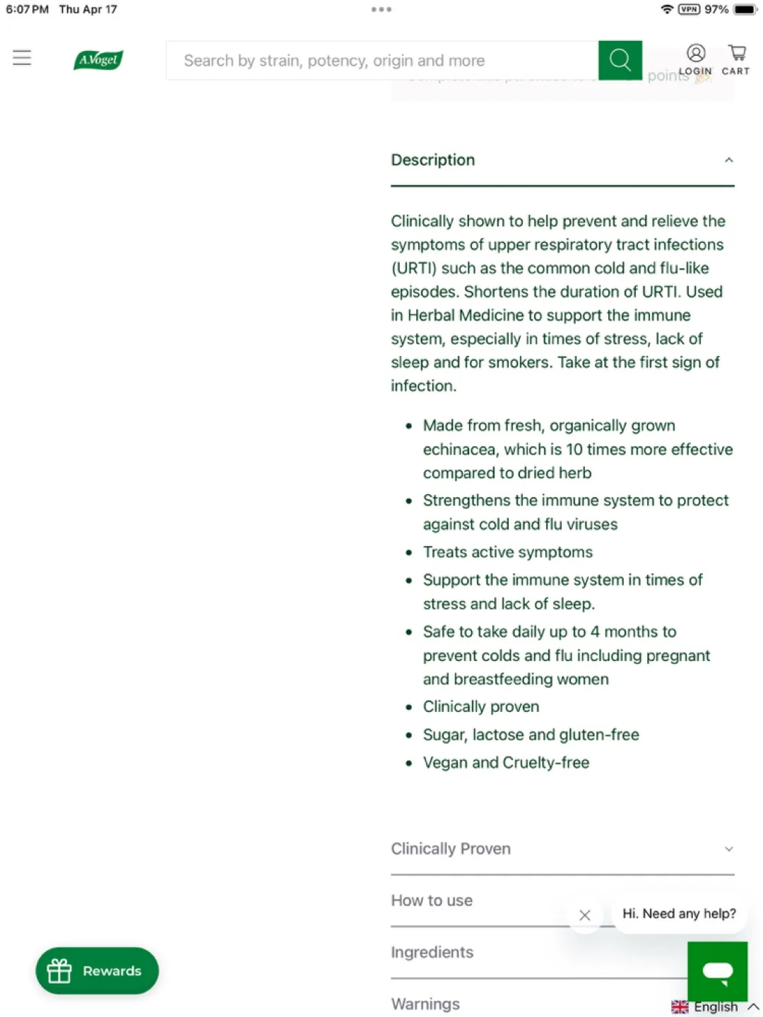 A.Vogel Echinaforce Liquid - Immune System Support image indicator(2)