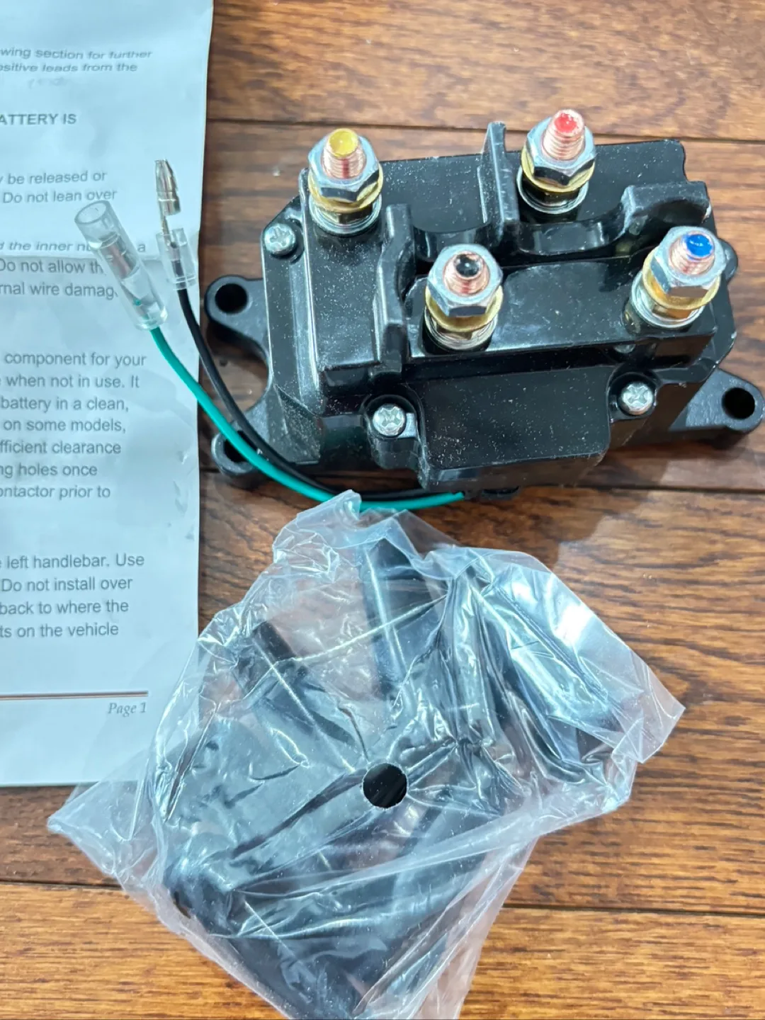 12V ATV Winch Solenoid Relay Contactor - New image indicator(2)