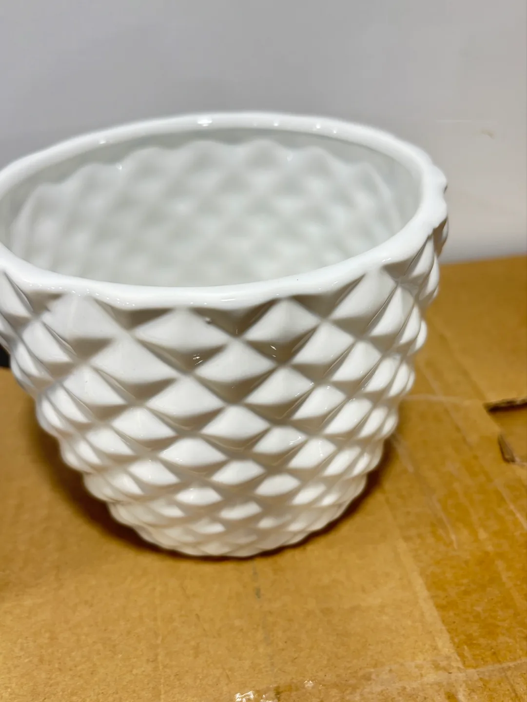 Ceramic Planters  / pots - White and Blue available image indicator(4)