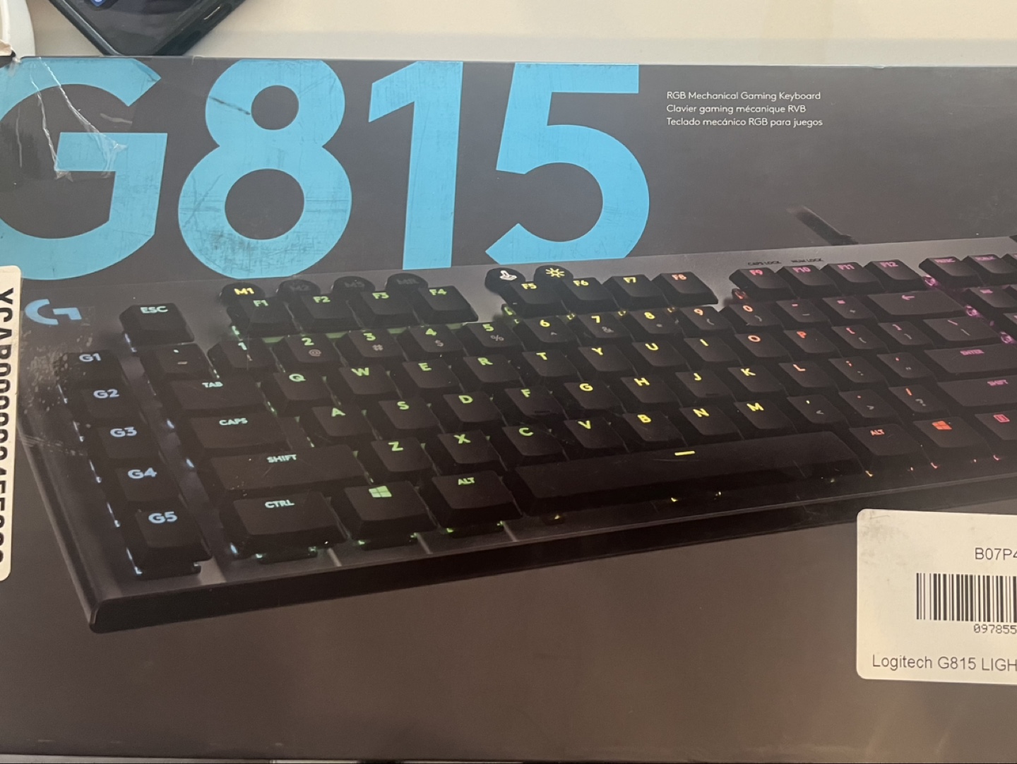 Logitech G815 Lightsync RGB Mechanical Gaming Keyboard