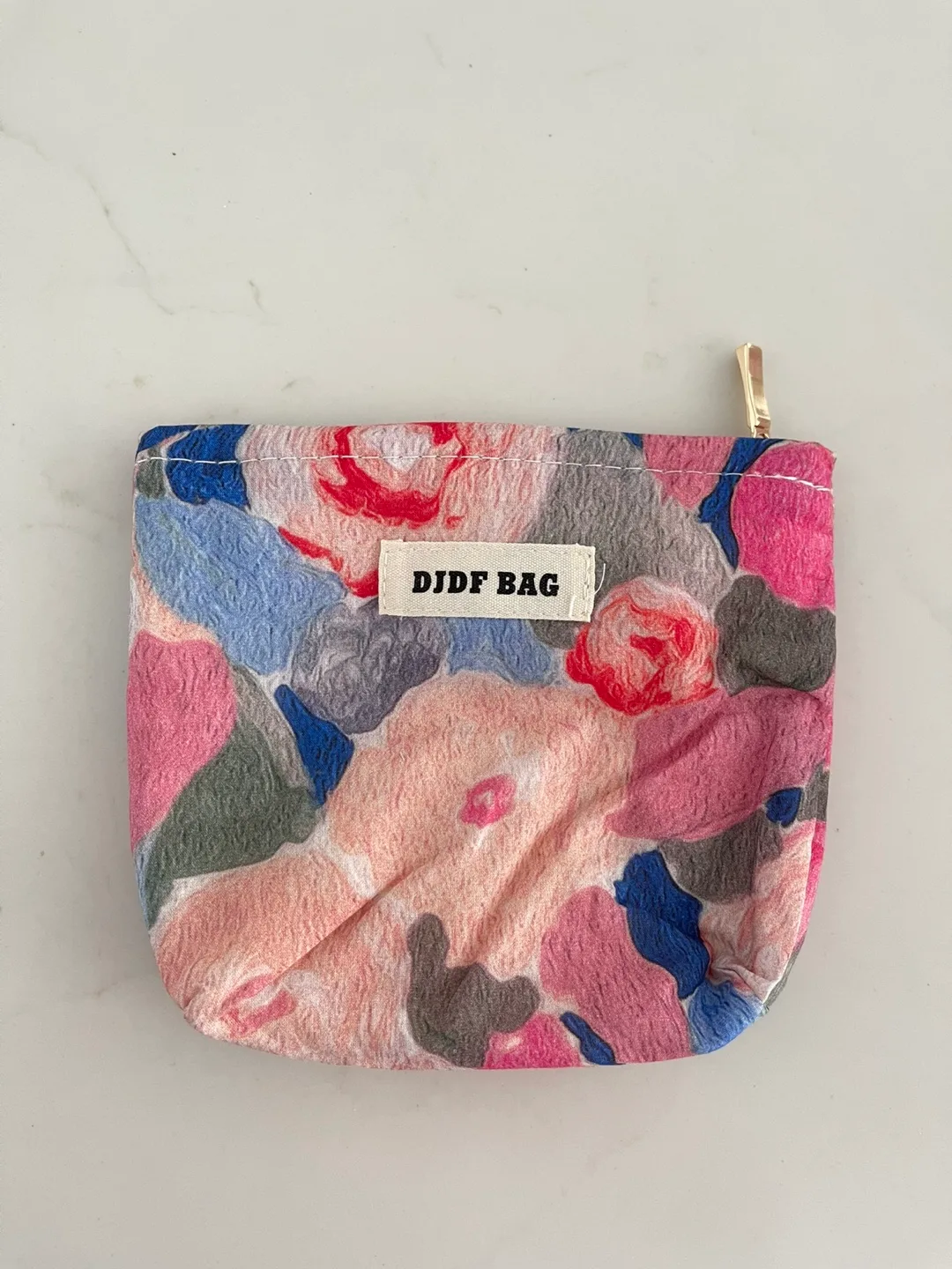 Floral Print Zipper Pouch thumbnail
