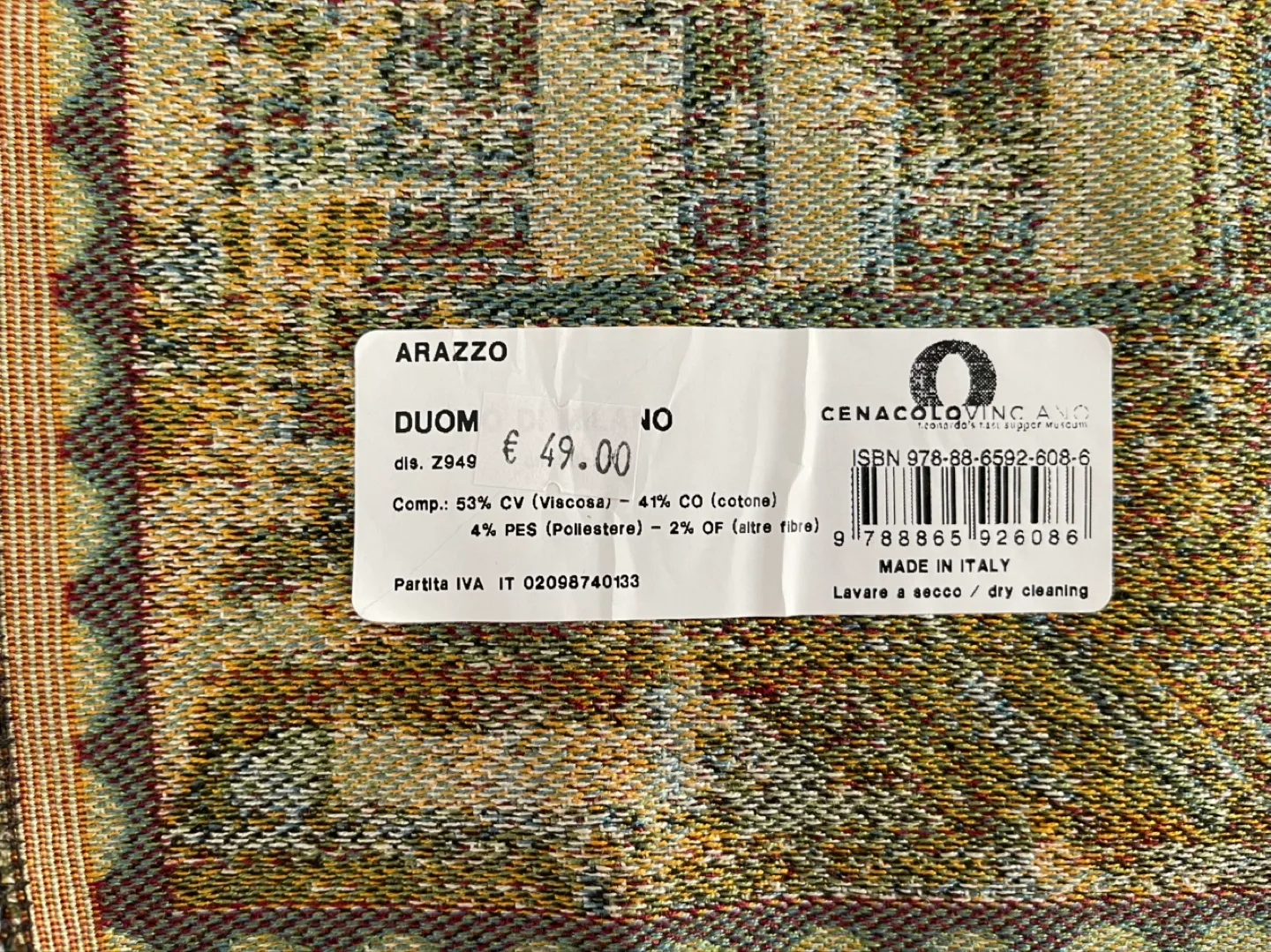 Italian Tapestry Wall Hanging - Duomo di Milano image indicator(3)