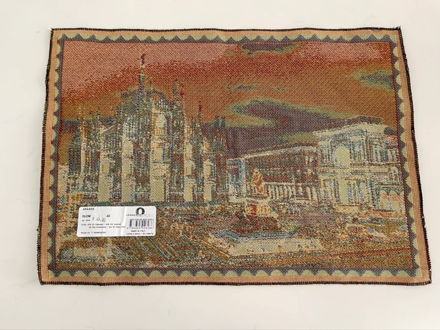 Italian Tapestry Wall Hanging - Duomo di Milano image indicator(2)