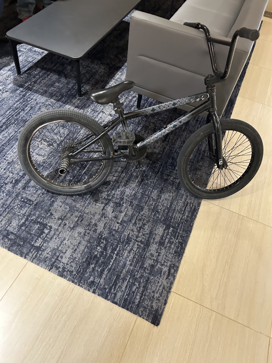 Black BMX Bike