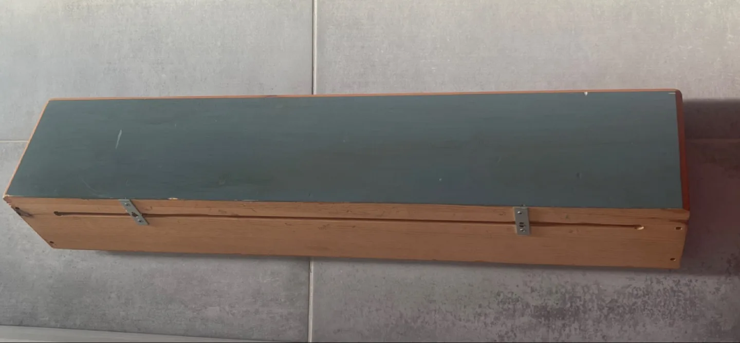 Wooden Wall Shelf with Cat Design image indicator(2)