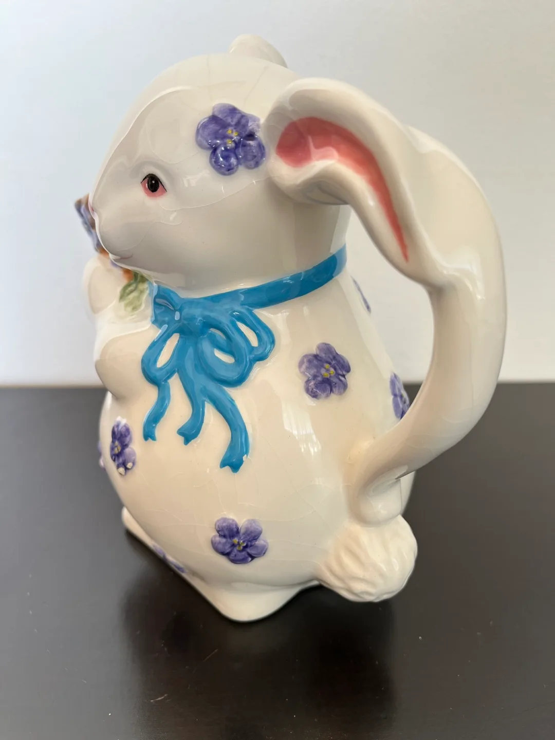 Vintage Adorable Bunny Pitcher image indicator(3)