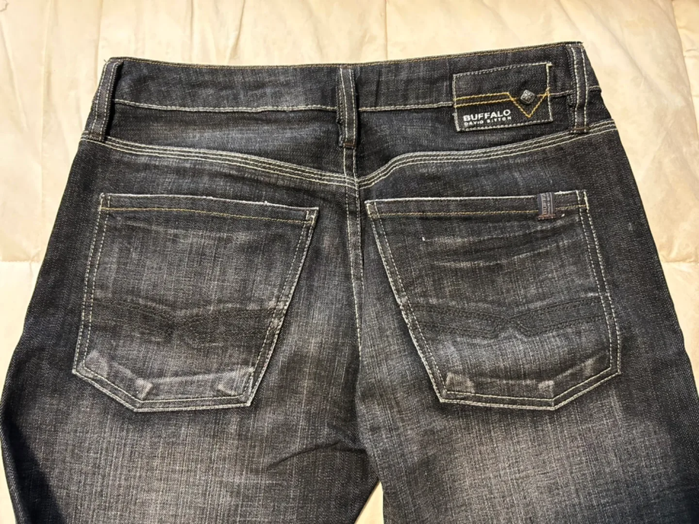 Buffalo David Bitton Men's Game.X Dark Wash Jeans Size 28x34 image indicator(2)