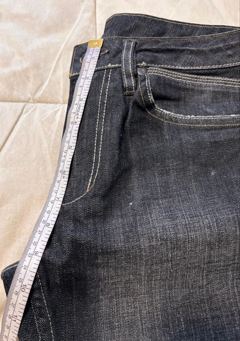 Buffalo David Bitton Men's Game.X Dark Wash Jeans Size 28x34 image indicator(3)