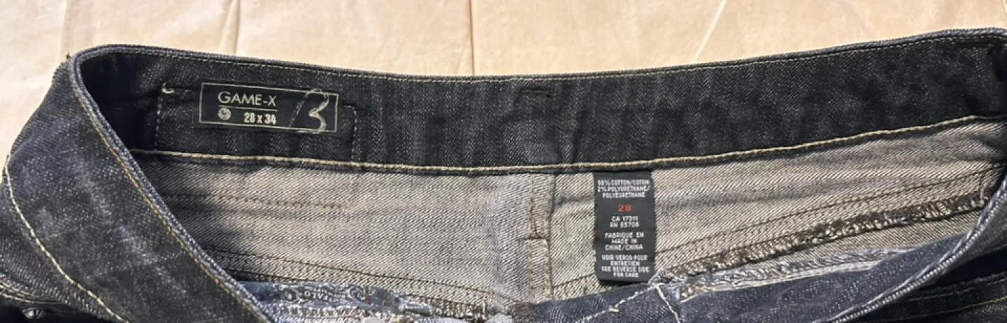 Buffalo David Bitton Men's Game.X Dark Wash Jeans Size 28x34 image indicator(8)