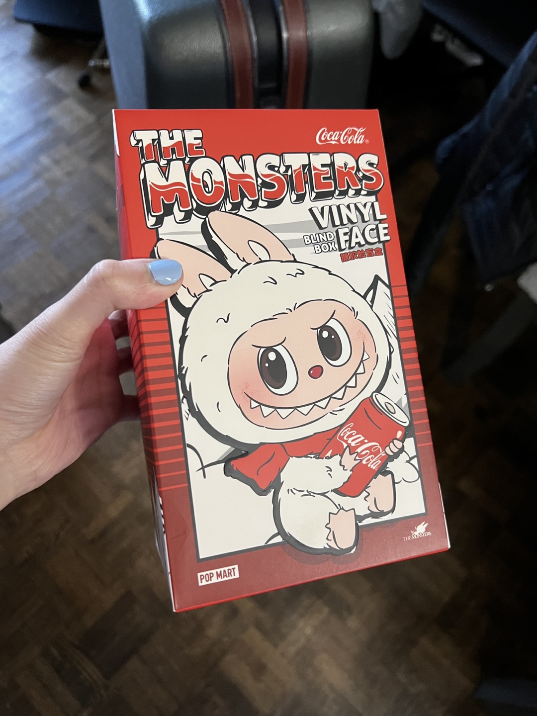 The Monsters Coca-Cola White Labubu