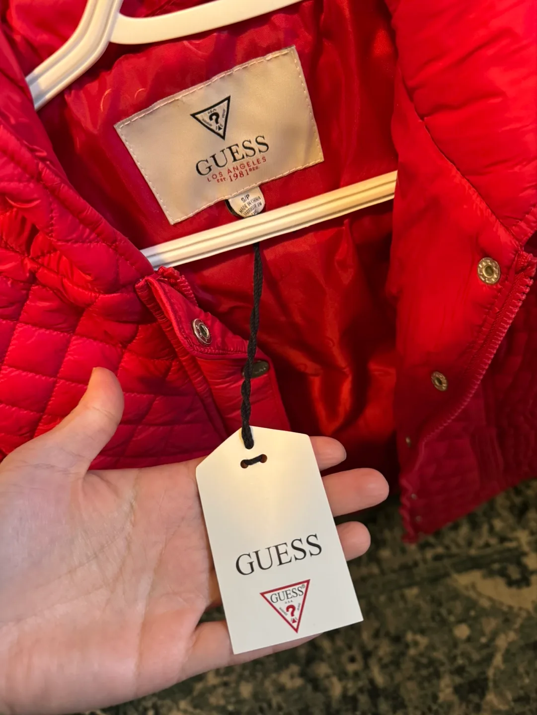 Red Guess Jacket image indicator(3)