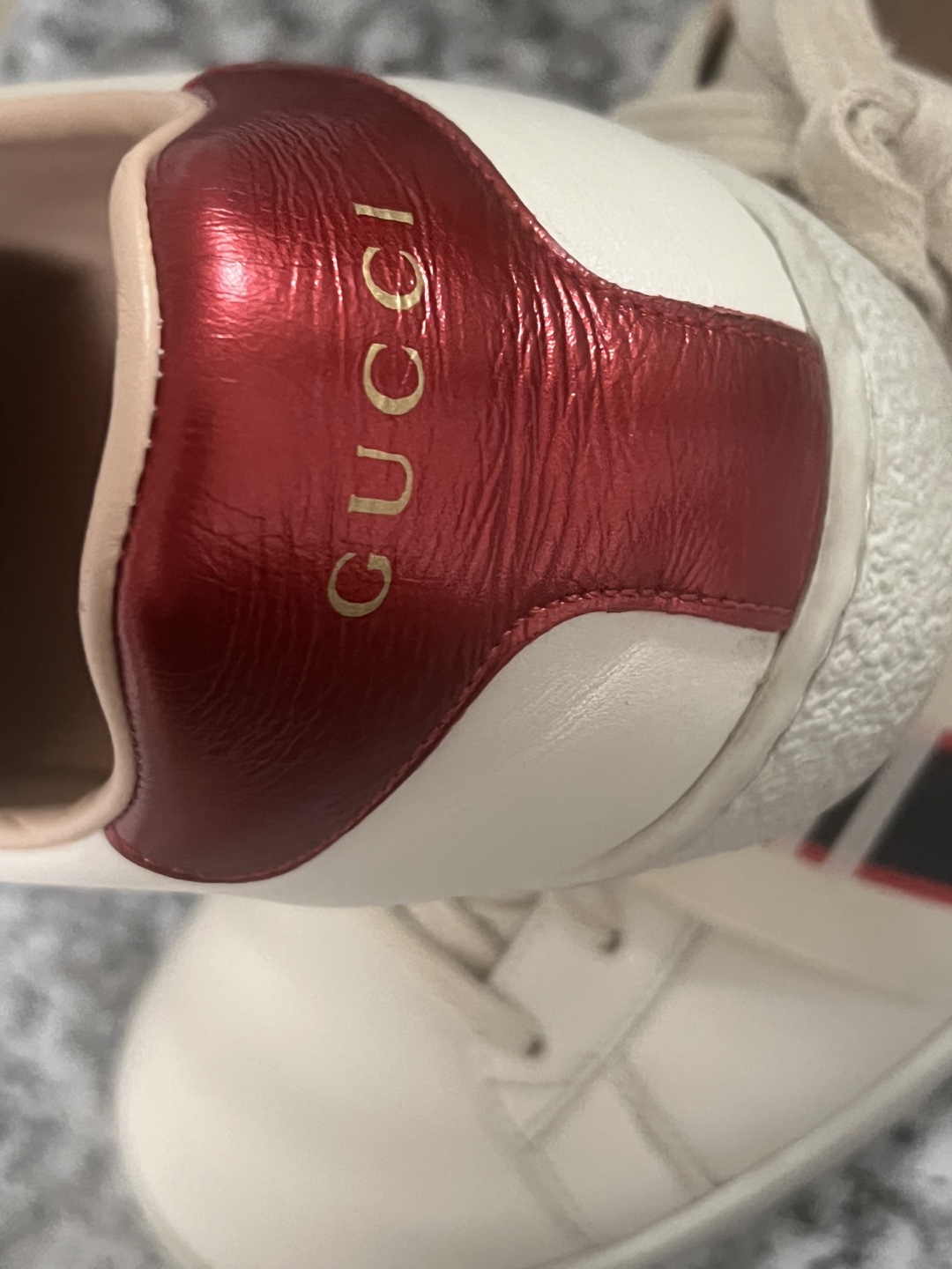 Gucci Women's Ace Leather Sneakers🚶🏻‍♀️‍➡️ - photo 2