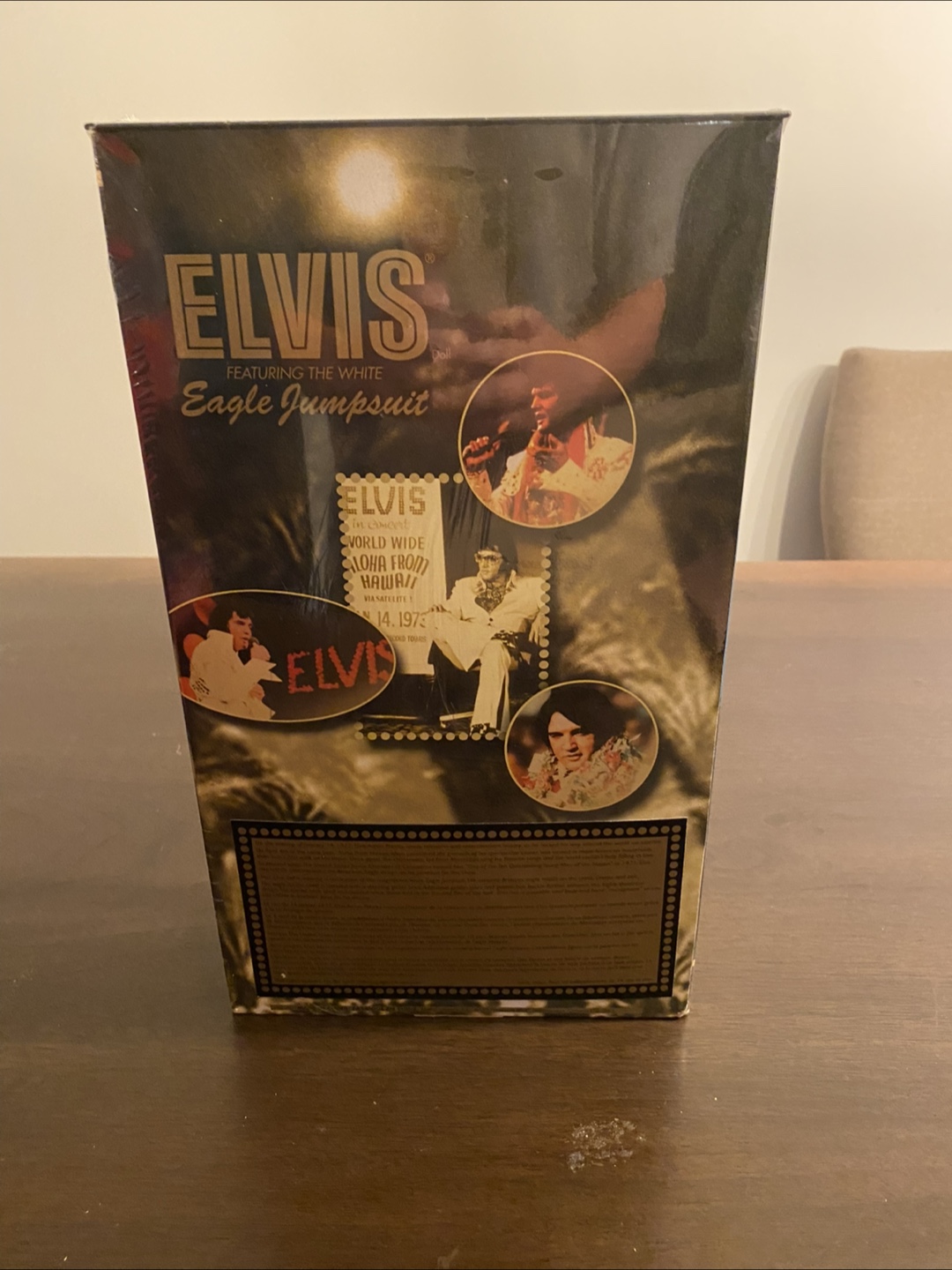Elvis Presley Collector's Edition Doll in White Eagle Jumpsuit