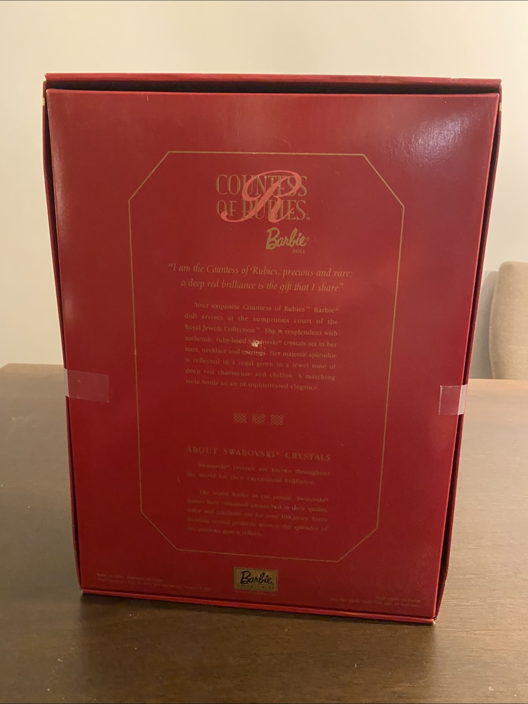 Barbie Countess of Rubies Limited Edition Doll - photo 2