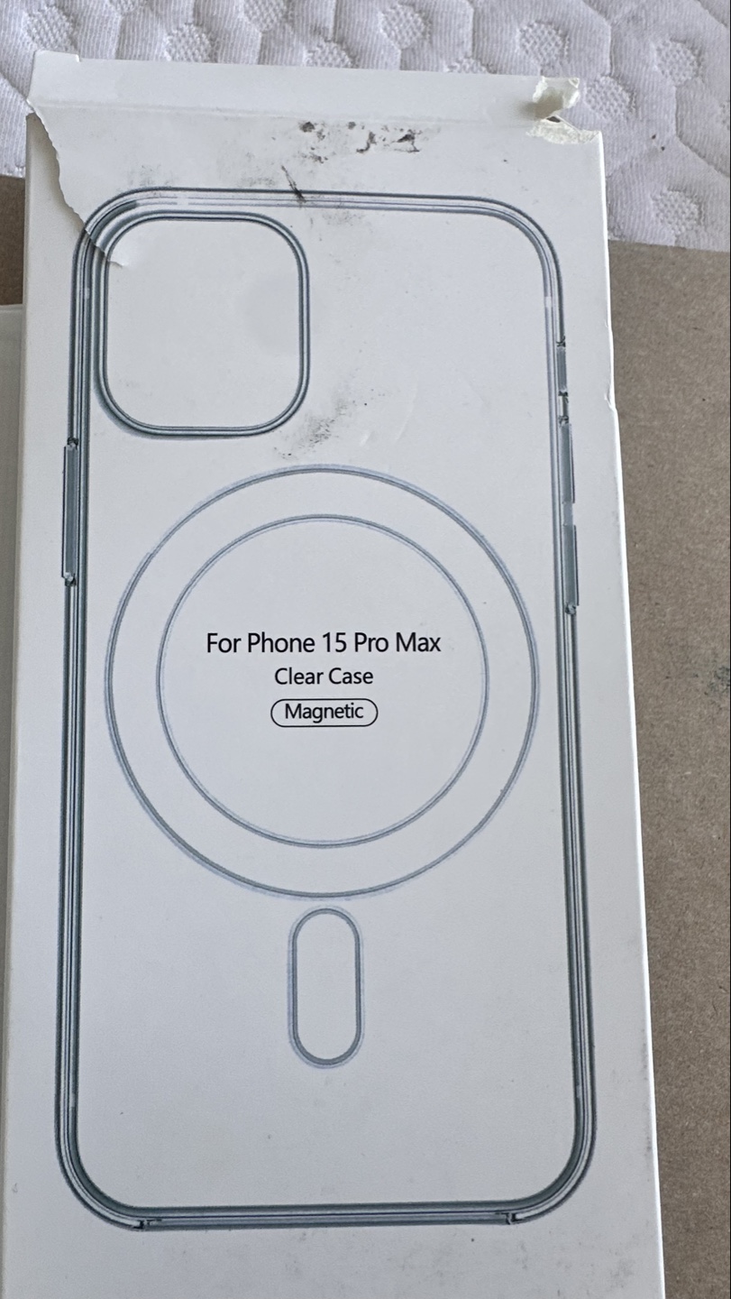 iPhone 15 Pro Max Clear Case with Screen Protector - photo 3