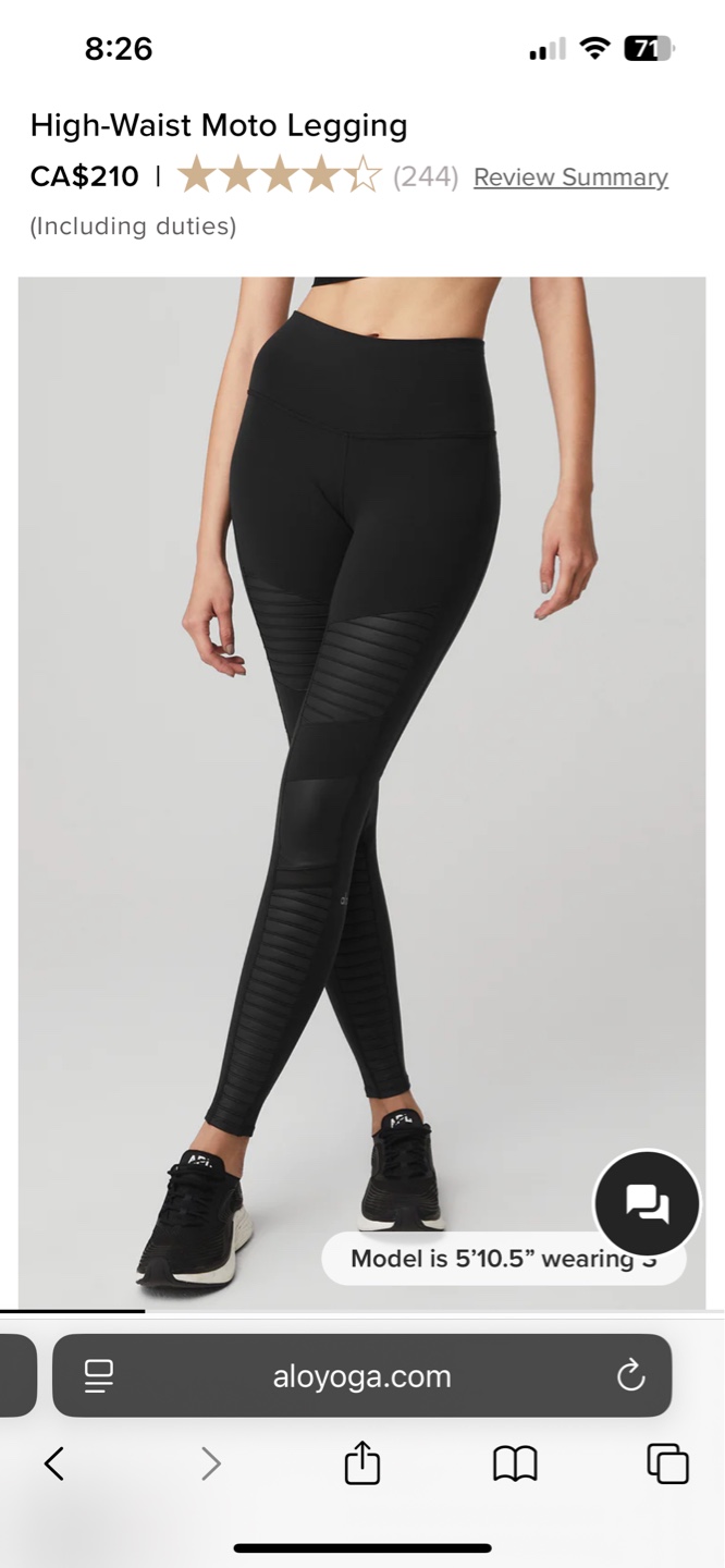 Alo Yoga Moto Leggings - photo 2